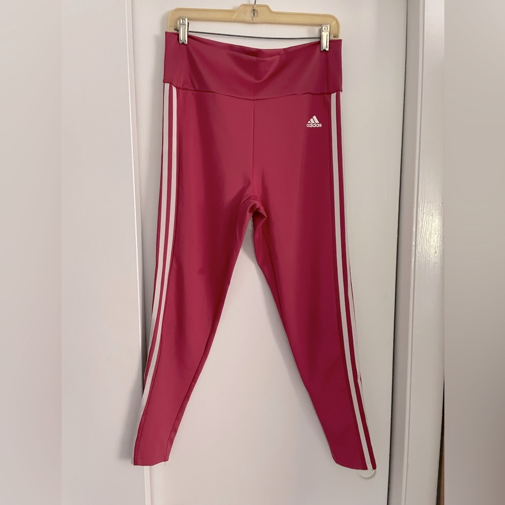 Pink Adidas Leggings